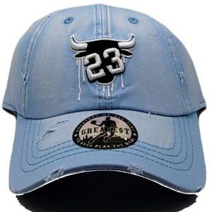 Chicago Greatest 23 Vintage Drip Strapback Hat